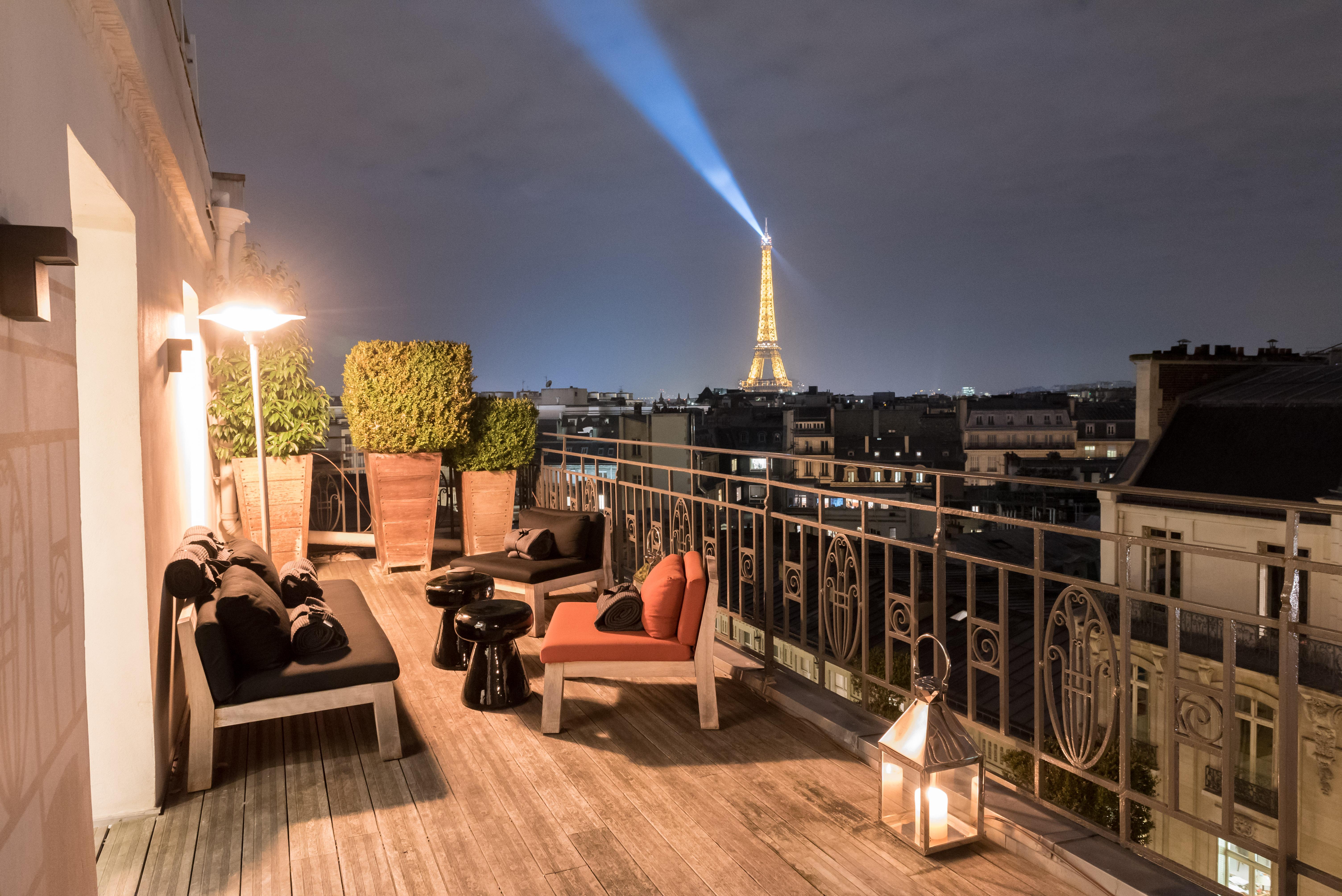 Hotel Marignan Champs-Elysees Paris Bagian luar foto