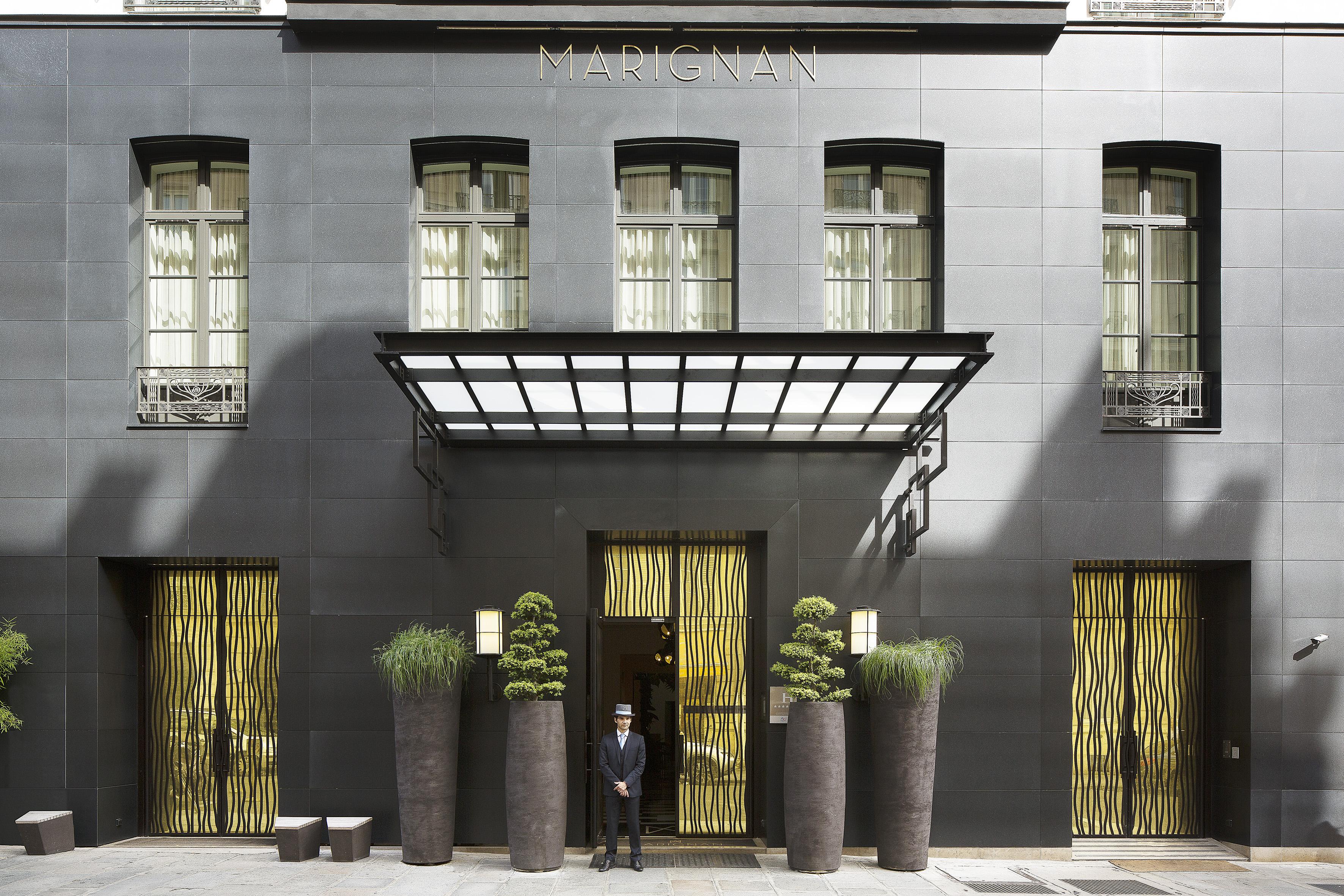 Hotel Marignan Champs-Elysees Paris Bagian luar foto