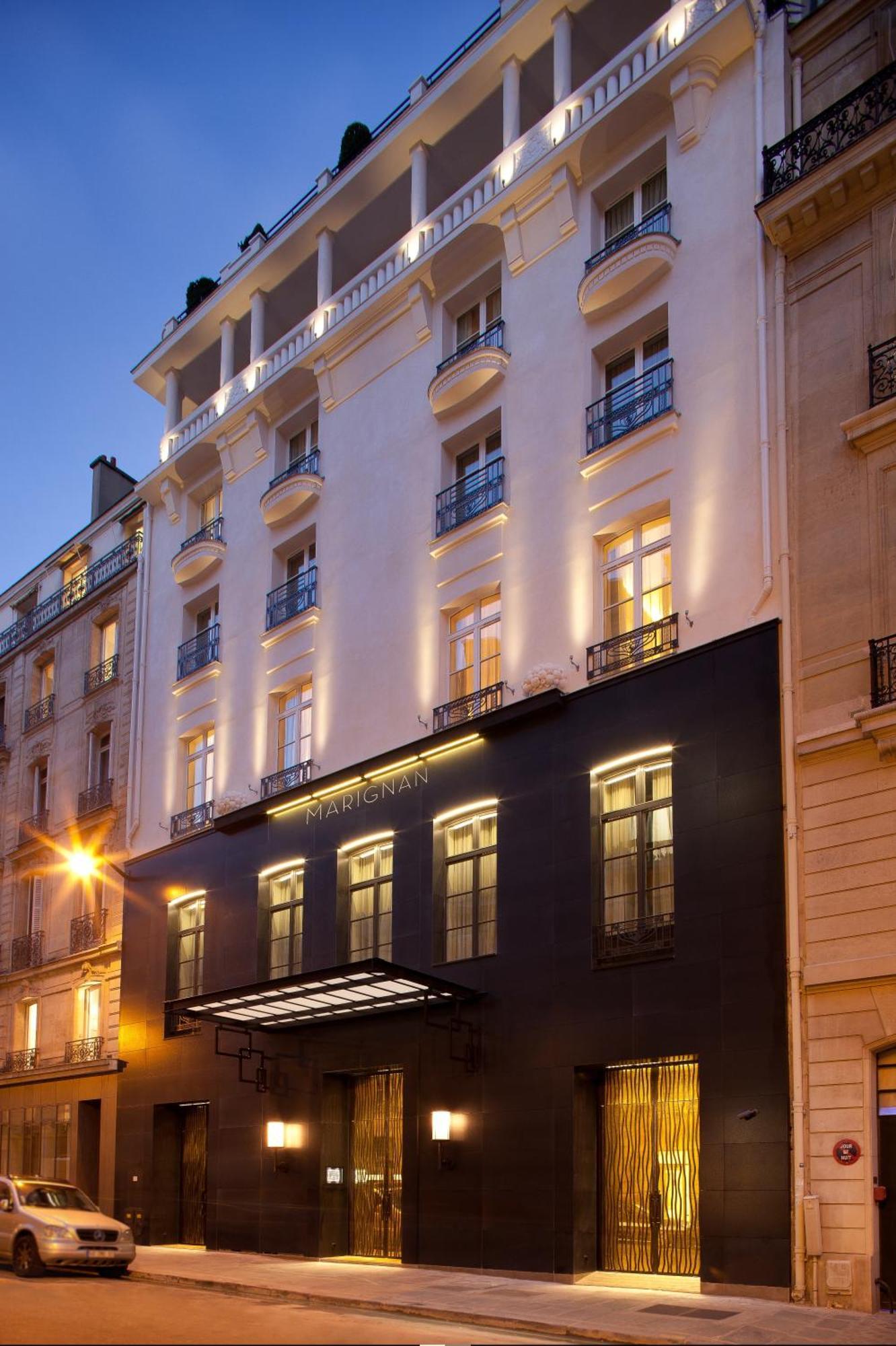 Hotel Marignan Champs-Elysees Paris Bagian luar foto