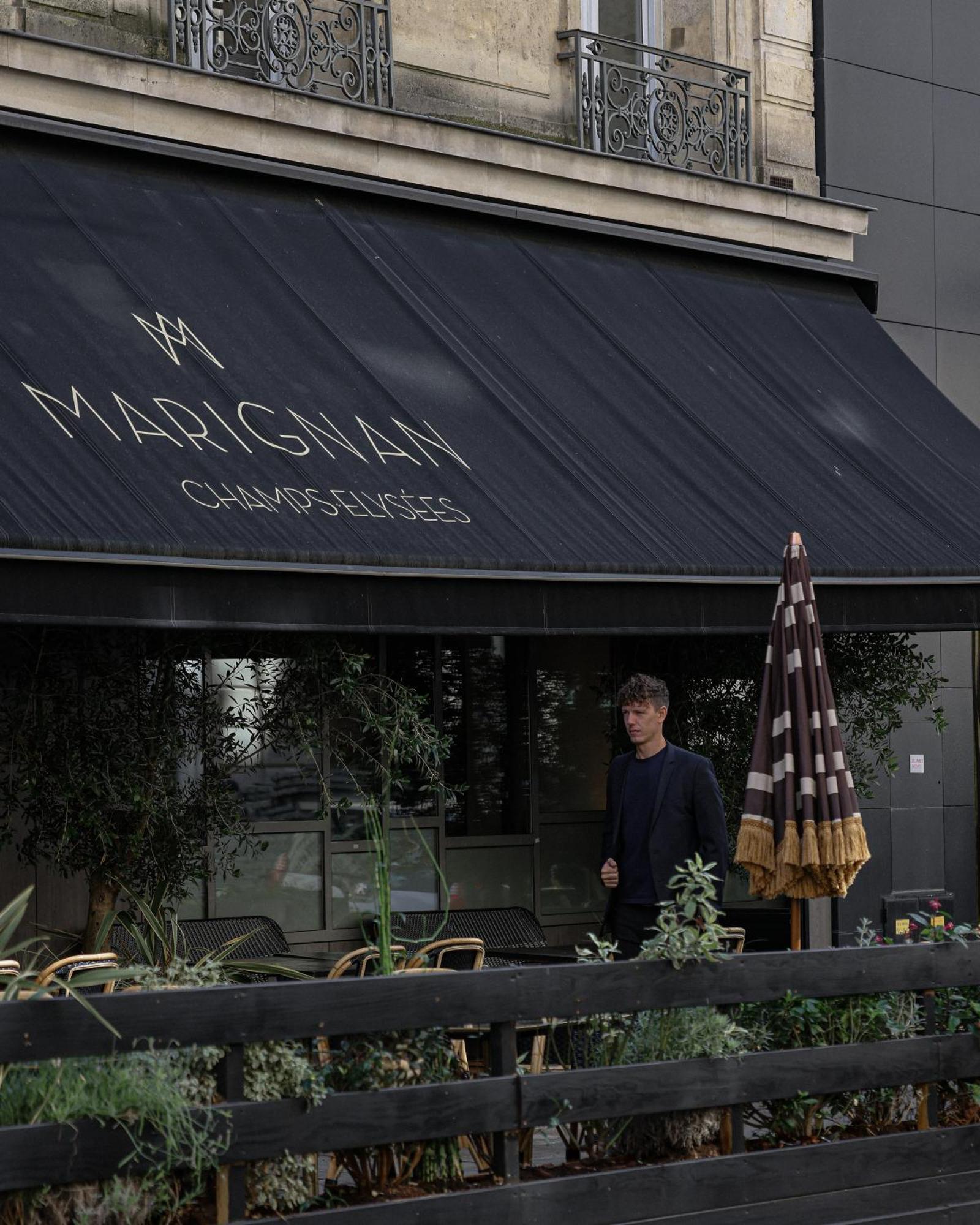 Hotel Marignan Champs-Elysees Paris Bagian luar foto